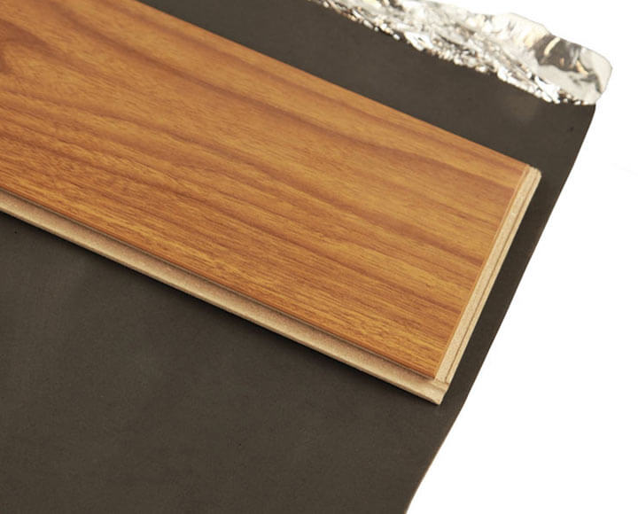 black silver vapor barrier underlayment for wood flooring