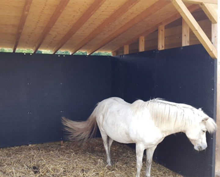 horse stable used horse stall wall mat