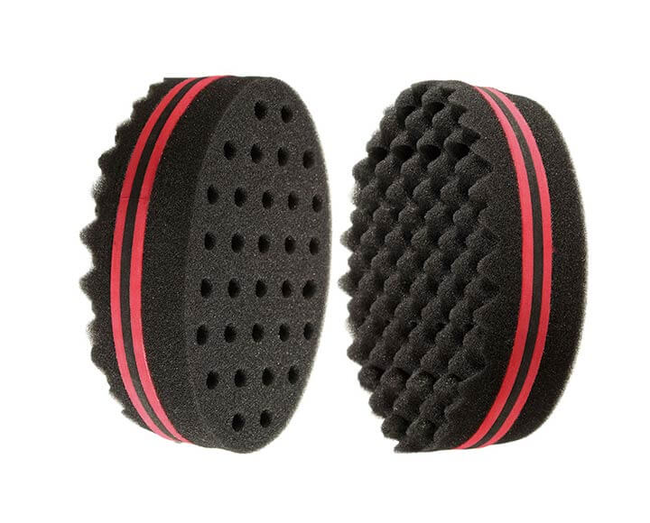 two pieces hair twist sponge