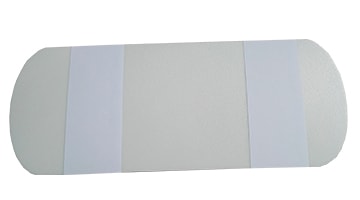 disposable-sticky-to-feet-pads-for-tanning Polyethylene Foam Pad With Adhesive Front View
