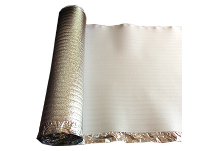 foam lamination for foam underlay with foil film