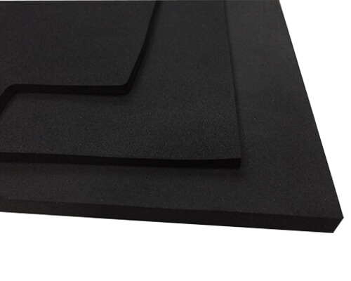 Neoprene sponge rubber with different thicknesses