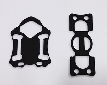 neoprene-foam-gaskets-with-ashesive-lipo-pad custom die cutting neoprene foam gasket