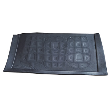 eva-foam-knee-inserts-by-thermoforming back view of eva foam knee pad inserts