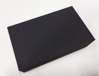 foam fabrication of cross-linked polyethylene foam block