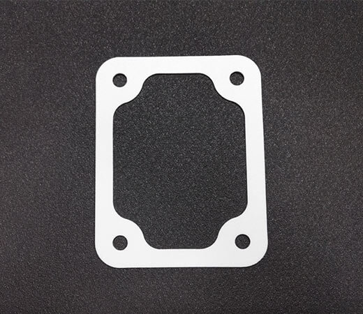 white custom foam gasket material