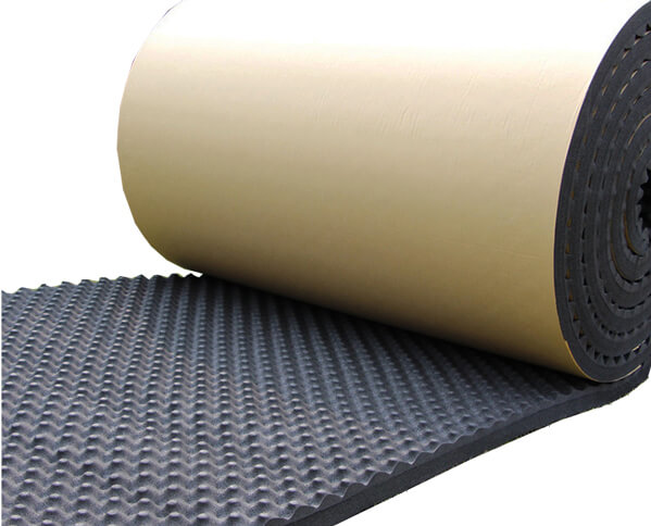 Soundproof Egg Crate Convoluted NBR Foam Roll