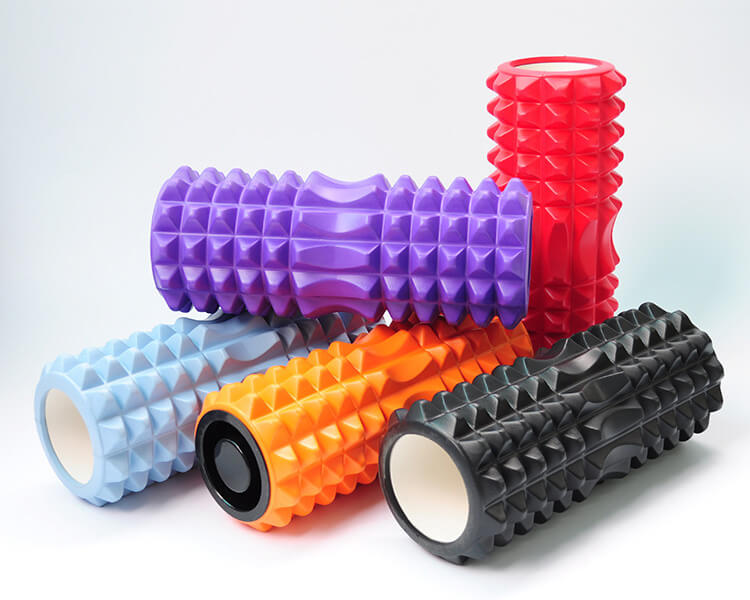 colorful EVA foam rollers