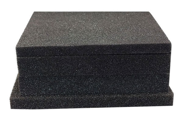 2 Thick Open Cell Foam - Square/Rectangle