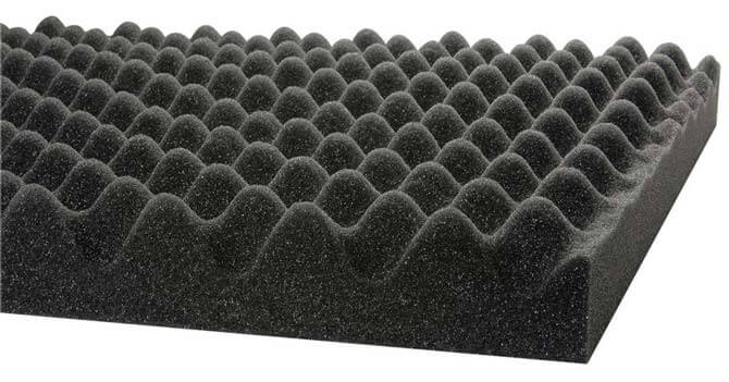 Open Cell Egg Crate Convoluted Foam