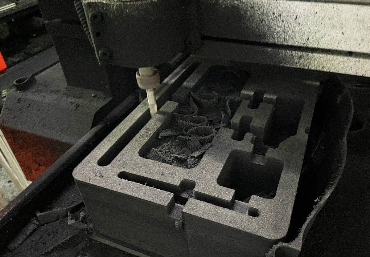 CNC Contouring Engraving for Foam Insert Packaging