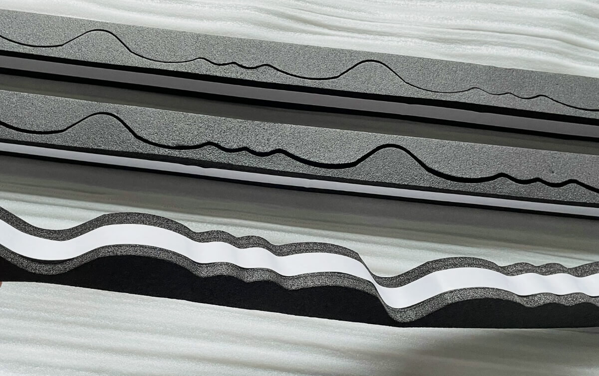CNC Wire Cutting Roofing Foam Closure Strips
