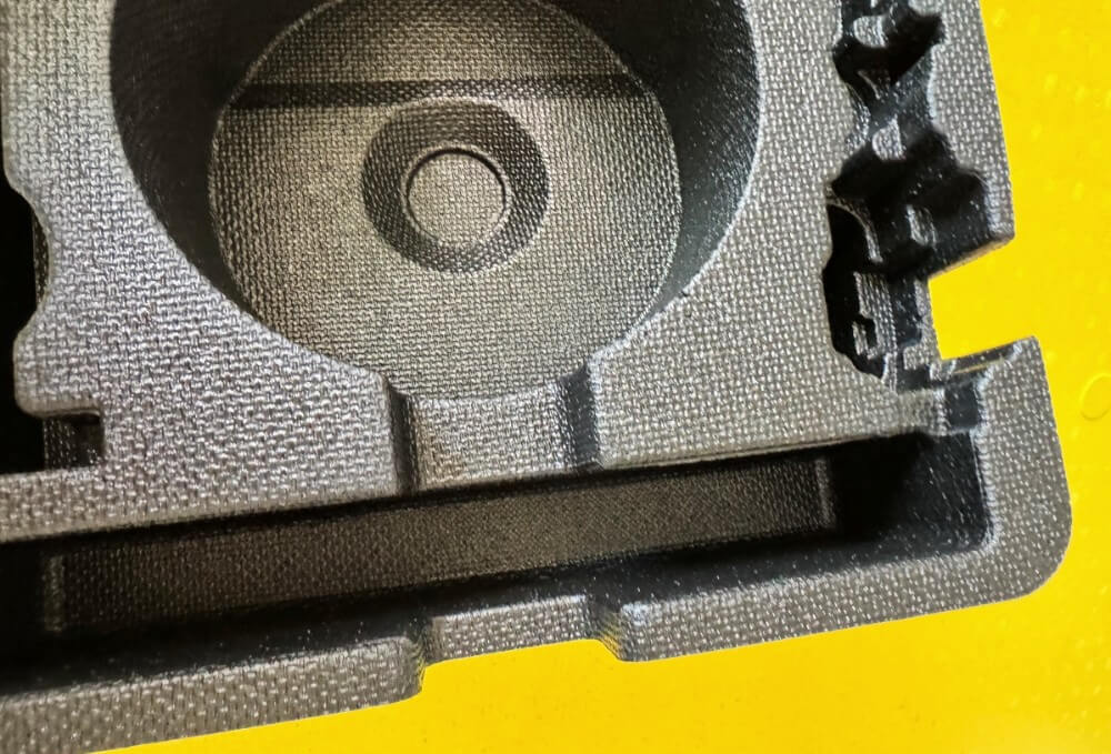 Expanded Polypropylene Foam Case with Textured Surface