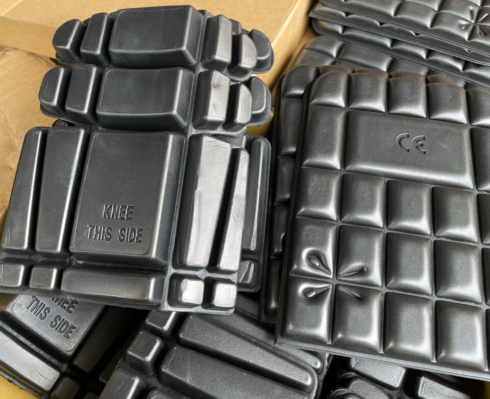 Heat Molded Made Polyethylene Foam Cushion Knee Pads