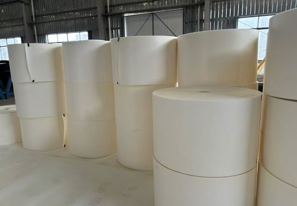 White Color Crosslinked PE Foam Roll